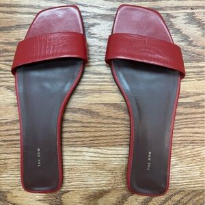 The Row Red Slides